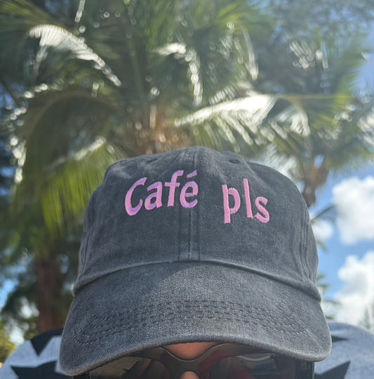 Gorra “Café pls”