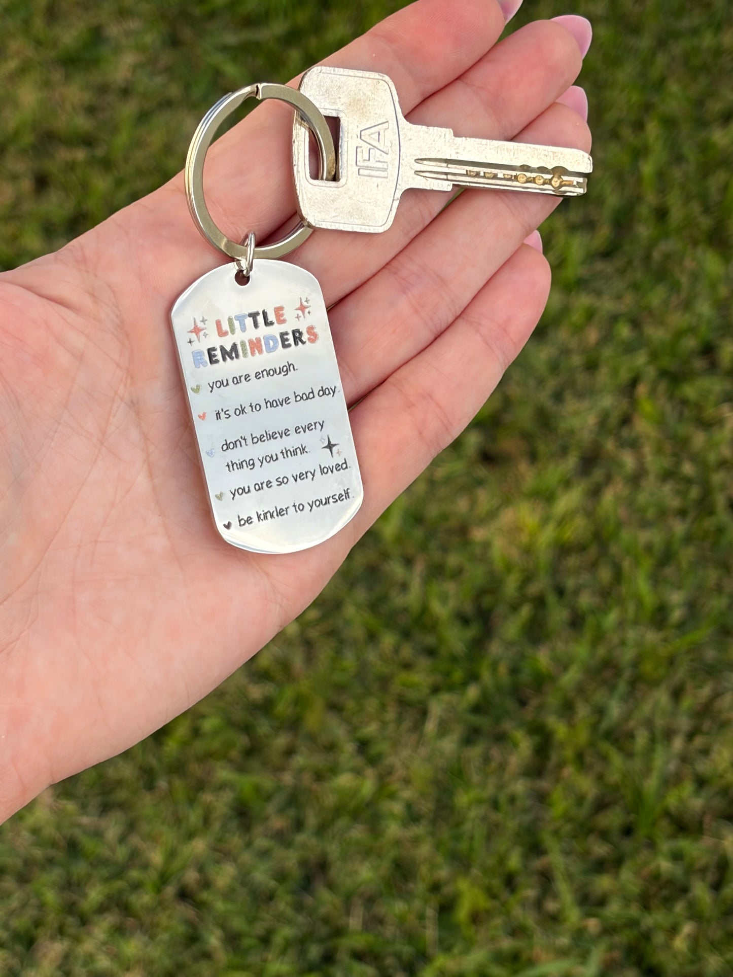 Keychain “Little Reminders”