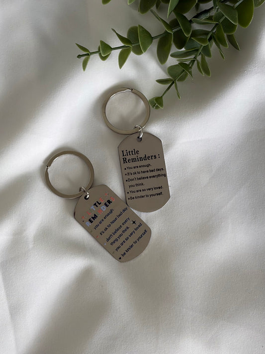 Keychain “Little Reminders”