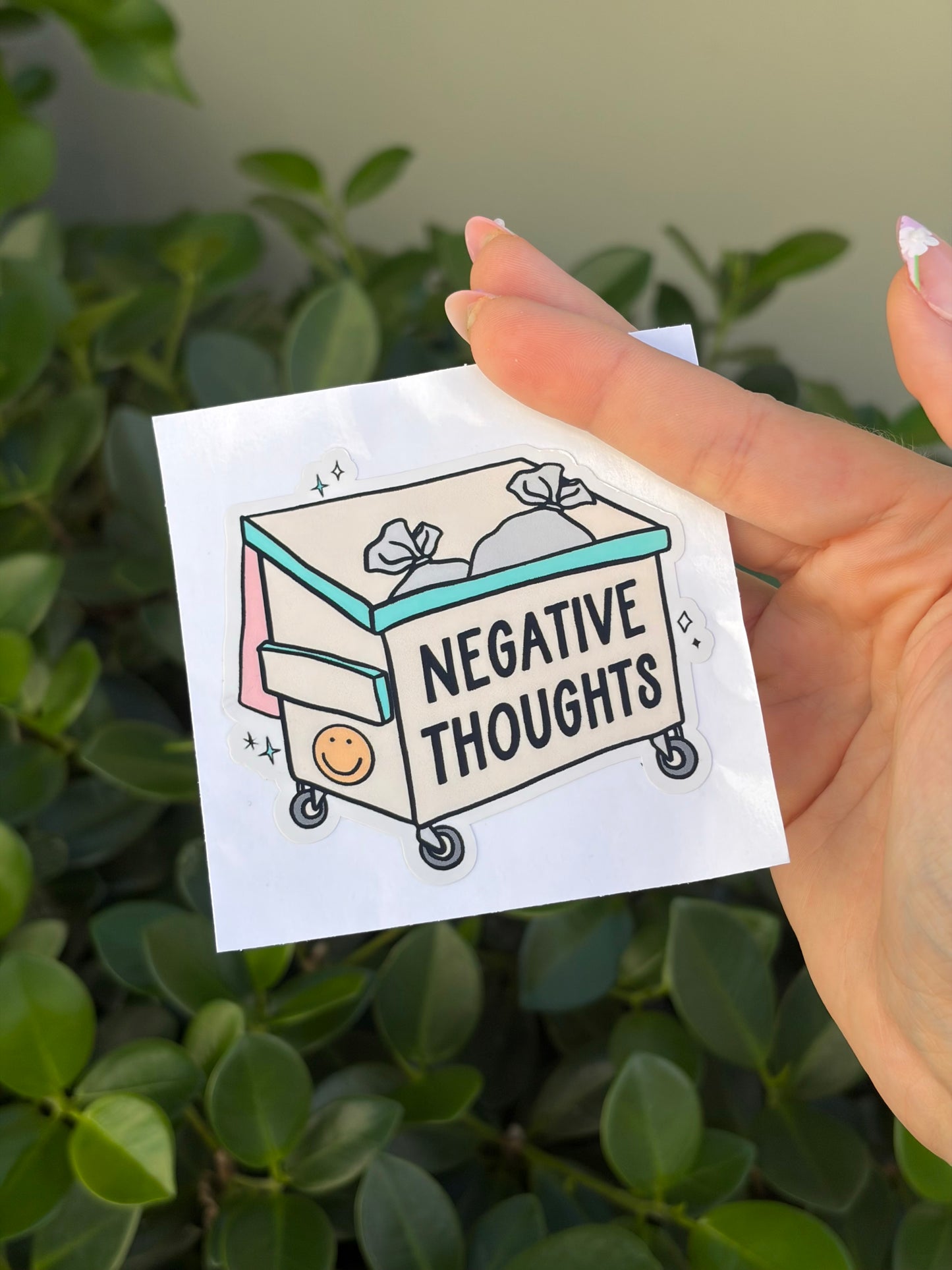 Sticker “Negative Thoughts”
