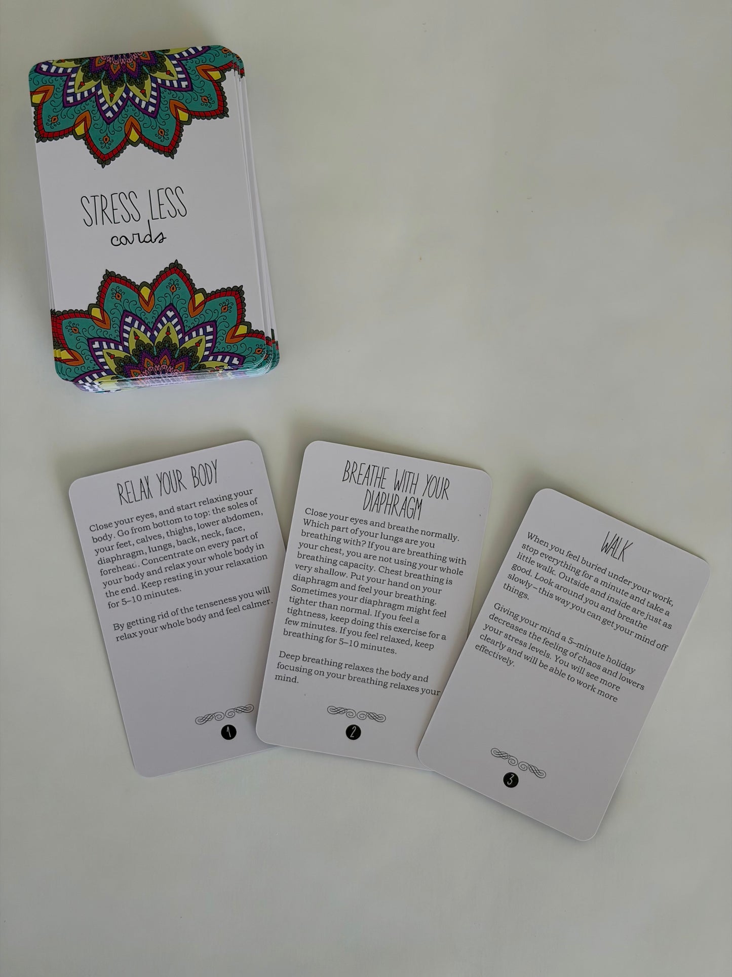 Stress Less Cards