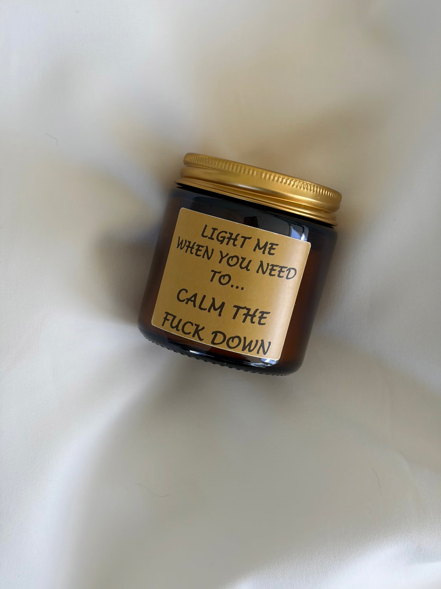 Soy Candle “Calm The F*ck Down”