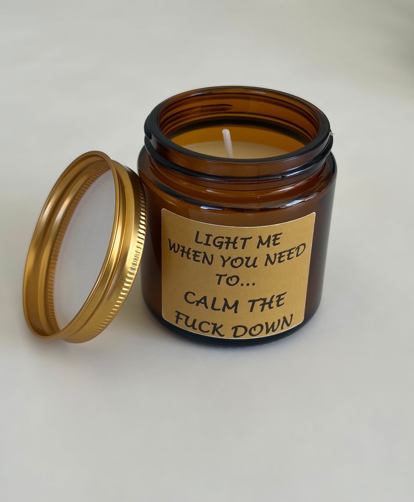 Soy Candle “Calm The F*ck Down”