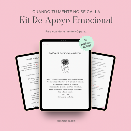 Cuando Tu Mente No Se Calla – Kit de Apoyo Emocional